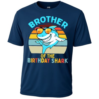 Brother of the Shark Birthday Matching Family Performance Shirt
