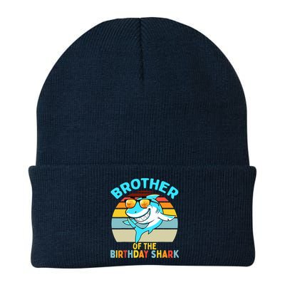 Brother of the Shark Birthday Matching Family Beanie