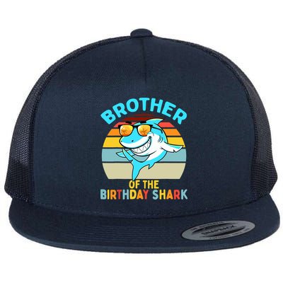 Brother of the Shark Birthday Matching Family Flatbill Hat