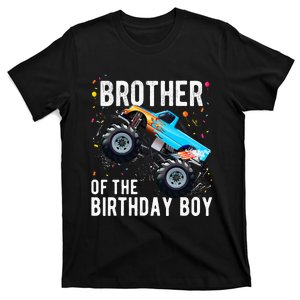 Brother Of The Birthday Boy Monster Truck Family Matching T-Shirt