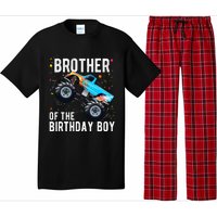 Brother Of The Birthday Boy Monster Truck Family Matching Pajama Set