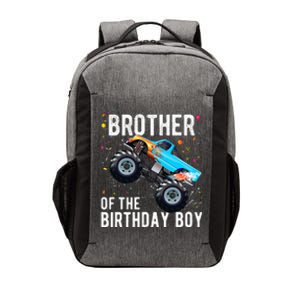 Brother Of The Birthday Boy Monster Truck Family Matching Vector Backpack