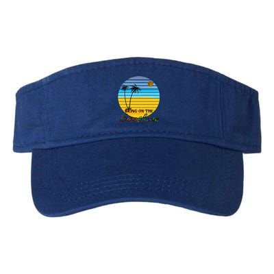 Bring On The Sunshine Beach Vacation Summer Meaningful Gift Valucap Bio-Washed Visor