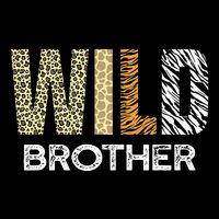 Brother Of The Wild One Zoo Birthday Safari Jungle Animal Cooling Performance Crew T-Shirt