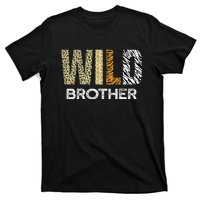 Brother Of The Wild One Zoo Birthday Safari Jungle Animal T-Shirt