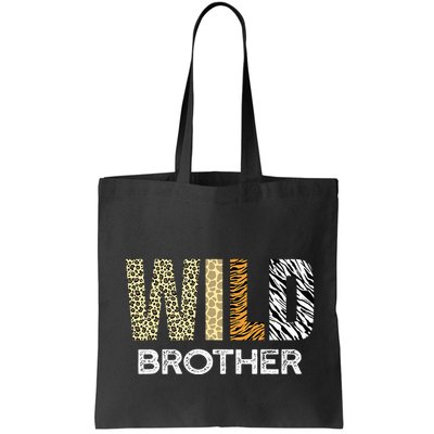 Brother Of The Wild One Zoo Birthday Safari Jungle Animal Bag