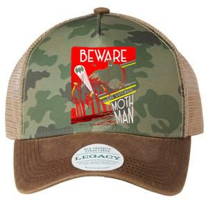 Beware Of The Chicago Mothman! Art Deco Pop Culture Cryptid Legacy Tie Dye Trucker Hat