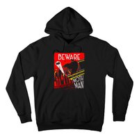 Beware Of The Chicago Mothman! Art Deco Pop Culture Cryptid Hoodie