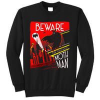 Beware Of The Chicago Mothman! Art Deco Pop Culture Cryptid Sweatshirt