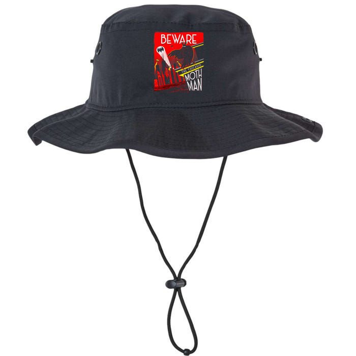 Beware Of The Chicago Mothman! Art Deco Pop Culture Cryptid Legacy Cool Fit Booney Bucket Hat