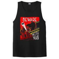 Beware Of The Chicago Mothman! Art Deco Pop Culture Cryptid PosiCharge Competitor Tank