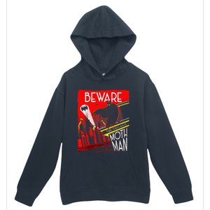 Beware Of The Chicago Mothman! Art Deco Pop Culture Cryptid Urban Pullover Hoodie