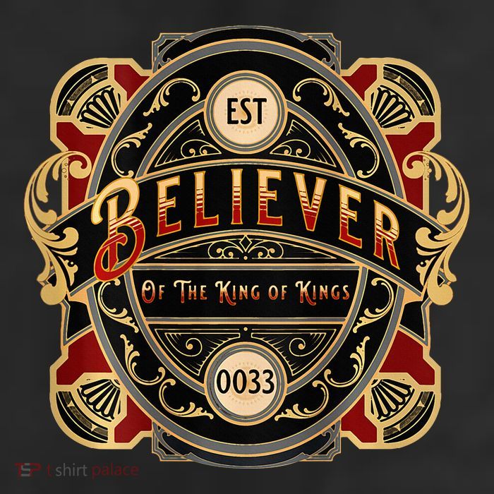 Believer Of The King Of Kings 7 Panel Mesh Trucker Snapback Hat