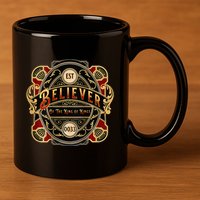 Believer Of The King Of Kings 11oz C Handle Ceramic Mug