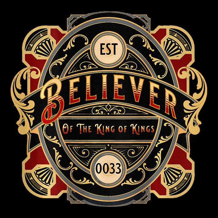 Believer Of The King Of Kings Drawstring Bag