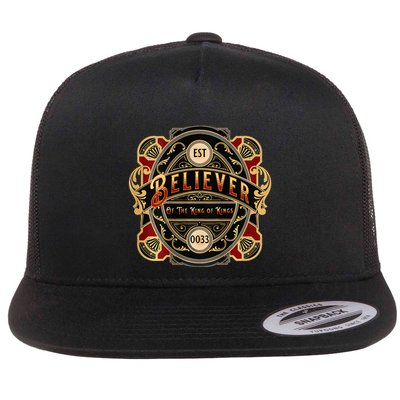 Believer Of The King Of Kings Flatbill Hat