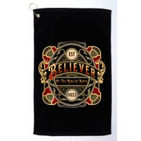 Believer Of The King Of Kings Golf Towel
