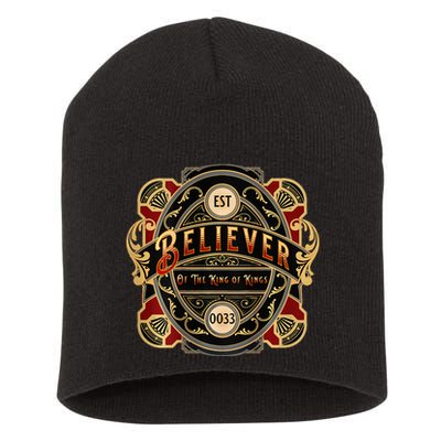Believer Of The King Of Kings Short Acrylic Beanie