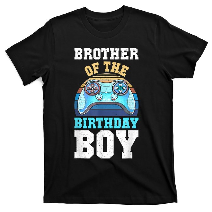 Brother Of The Birthday Boy Matching Video Gamer Birthday T-Shirt