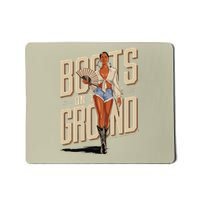 Boots On The Ground Bold Empowering Style Mousepad