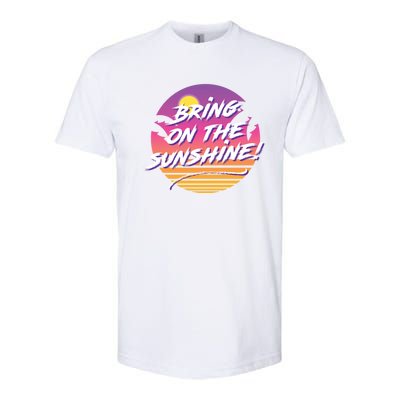 Bring On The Sunshine Cool Tropical Casual Beach Graphic Gift Softstyle® CVC T-Shirt