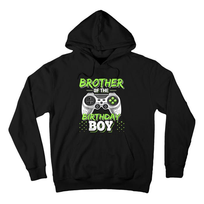 Brother Of The Birthday Boy Matching Video Game Birthday Tall Hoodie