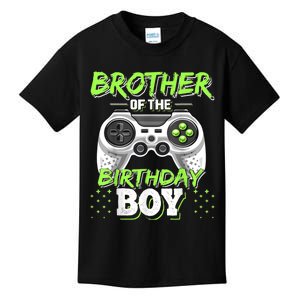 Brother Of The Birthday Boy Matching Video Game Birthday Kids T-Shirt