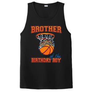 Brother Of The Birthday Boy Basketball Birthday Family Party PosiCharge Competitor Tank