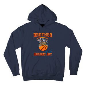 Brother Of The Birthday Boy Basketball Birthday Family Party Tall Hoodie