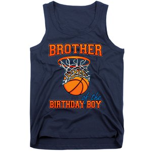 Brother Of The Birthday Boy Basketball Birthday Family Party Tank Top