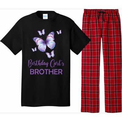 Brother Of The Birthday Butterfly Family 1st Birthday Meaningful Gift Pajama Set