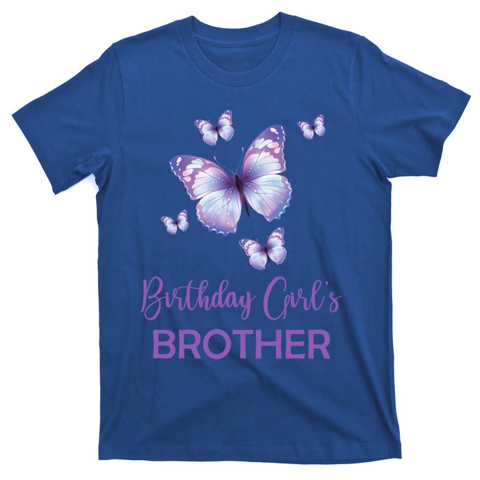 Brother Of The Birthday Butterfly Family 1st Birthday Meaningful Gift T-Shirt