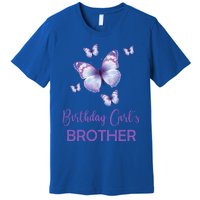 Brother Of The Birthday Butterfly Family 1st Birthday Meaningful Gift Premium T-Shirt