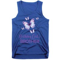 Brother Of The Birthday Butterfly Family 1st Birthday Meaningful Gift Tank Top