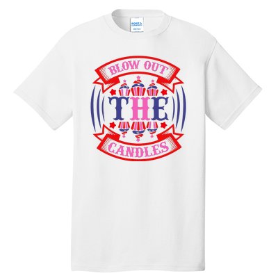 Blow Out The Candles Tall T-Shirt