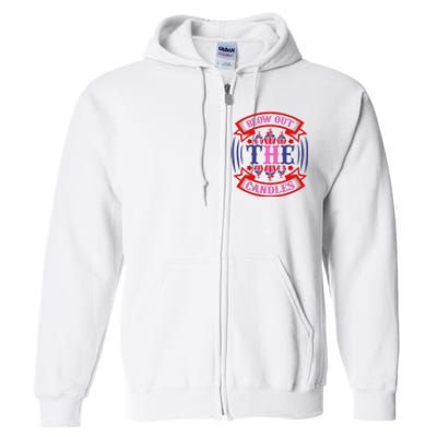 Blow Out The Candles Full Zip Hoodie