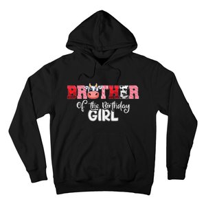 Brother of The Birthday  Cow Family Cow Farm Matching Hoodie