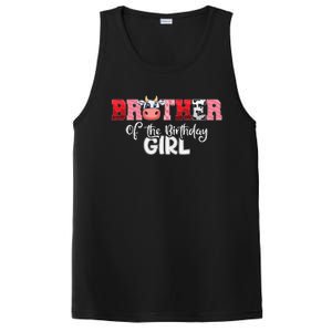 Brother of The Birthday  Cow Family Cow Farm Matching PosiCharge Competitor Tank