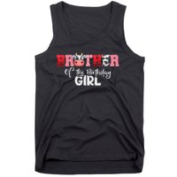 Brother of The Birthday  Cow Family Cow Farm Matching Tank Top