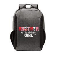 Brother of The Birthday  Cow Family Cow Farm Matching Vector Backpack
