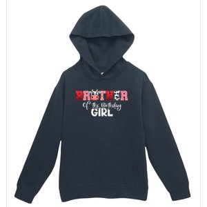 Brother of The Birthday  Cow Family Cow Farm Matching Urban Pullover Hoodie