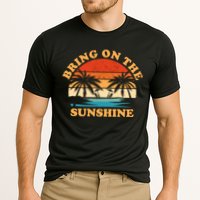 Bring On The Sunshine Retro Sunset Tropical Cooling Performance Crew T-Shirt