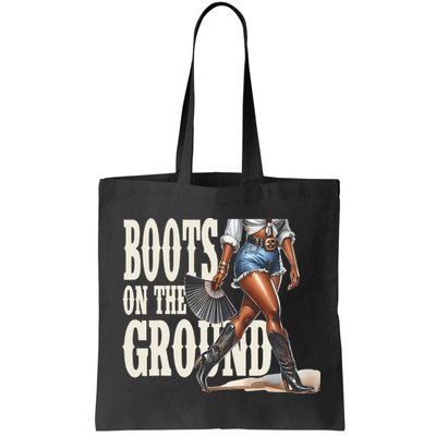 Boots On The Ground Black Cowgirl Melanin Women Gift Bag