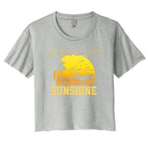 Bring On The Sunshine Summer Season Summer Vibes Gift Women's Crop Top Tee