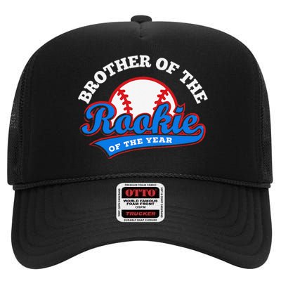 Brother of the Rookie Rookie of the Year Brother High Crown Mesh Back Trucker Hat