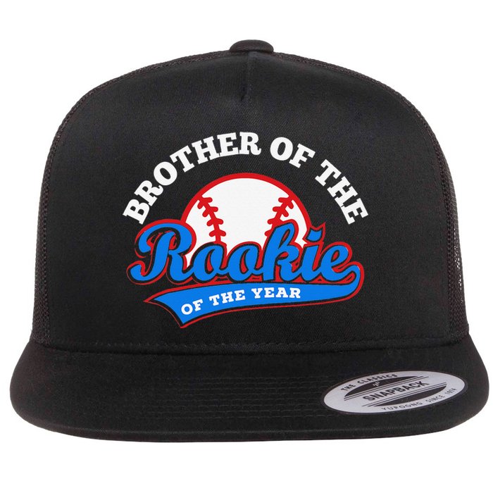 Brother of the Rookie Rookie of the Year Brother Flat Bill Trucker Hat