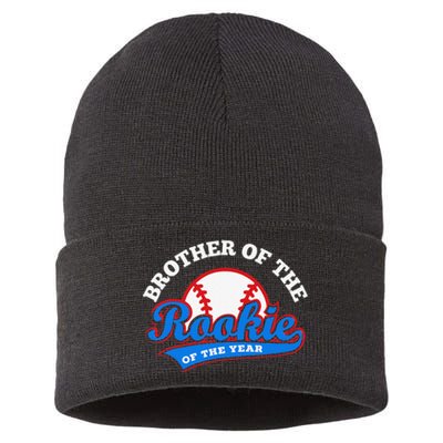 Brother of the Rookie Rookie of the Year Brother Sustainable Knit Beanie