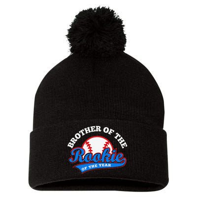 Brother of the Rookie Rookie of the Year Brother Pom Pom 12in Knit Beanie