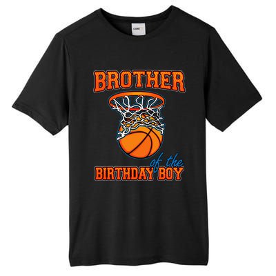 Brother Of The Birthday Boy Basketball Birthday Family Party Tall Fusion ChromaSoft Performance T-Shirt