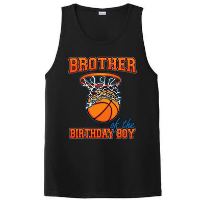 Brother Of The Birthday Boy Basketball Birthday Family Party PosiCharge Competitor Tank